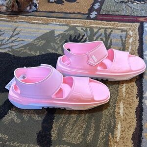 9.5 Women’s Nike Pink Sporty Sandals with‎ Velcro Straps